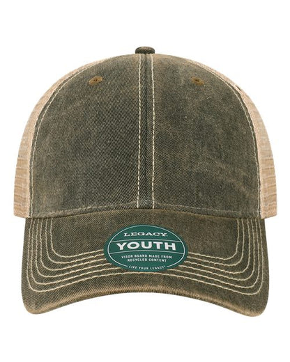LEGACY Youth Old Favorite Trucker Cap - OFAY - EMBROIDERED