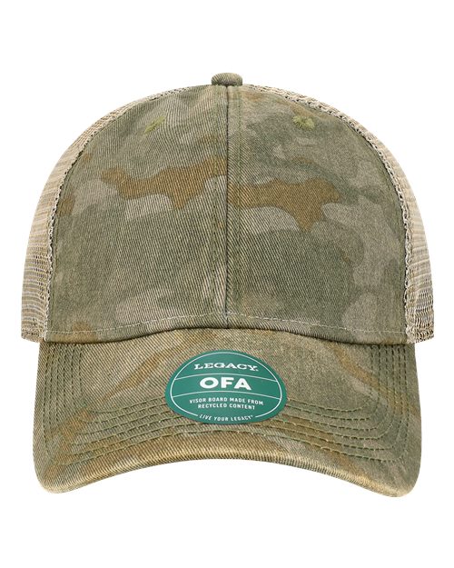 LEGACY Old Favorite Trucker Cap - OFA - EMBROIDERED