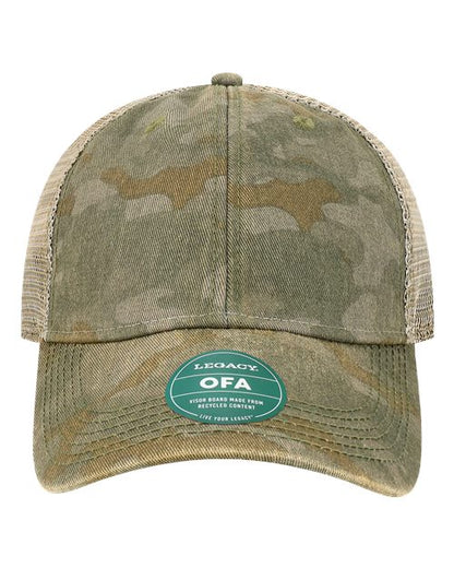 LEGACY Old Favorite Trucker Cap - OFA - EMBROIDERED