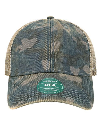 LEGACY Old Favorite Trucker Cap - OFA - EMBROIDERED
