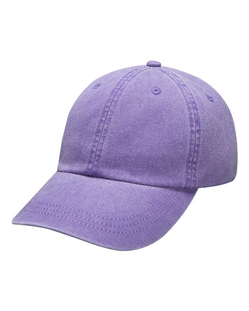 Adams Headwear Optimum Pigment-Dyed Dad Hat - LP101 - EMBROIDERED