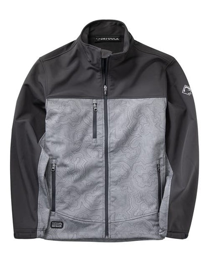 DRI DUCK Men's Tall Motion Soft Shell Jacket - 5350T - EMBROIDERED