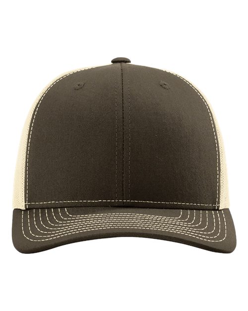 Richardson Snapback Trucker Cap - 112 - EMBROIDERED