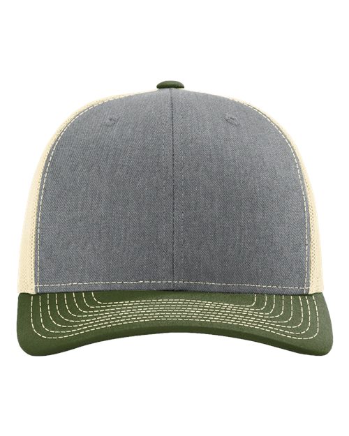 Richardson Snapback Trucker Cap - 112 - EMBROIDERED