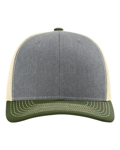 Richardson Snapback Trucker Cap - 112 - EMBROIDERED