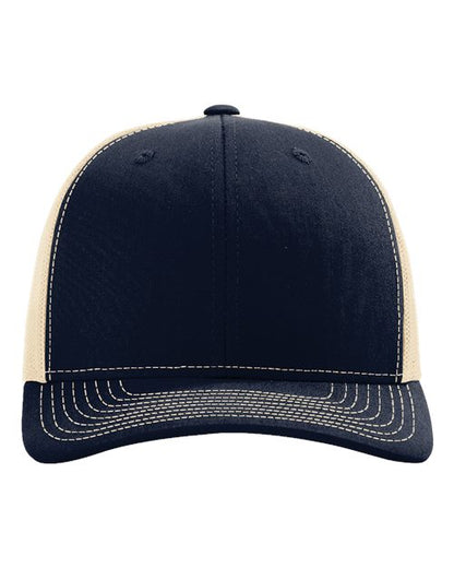 Richardson Snapback Trucker Cap - 112 - EMBROIDERED
