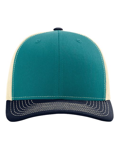 Richardson Snapback Trucker Cap - 112 - EMBROIDERED