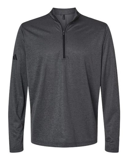 Adidas. Men's Space Dyed Quarter-Zip Pullover. A593