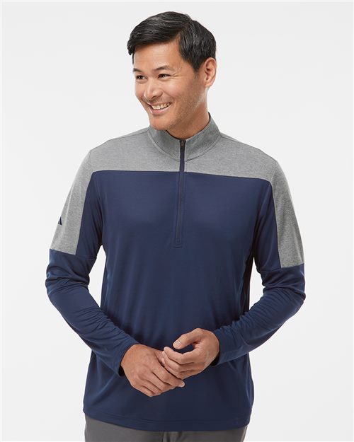 Adidas. Men's Lightweight Quarter-Zip Pullover. A552