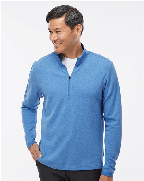 Adidas. Men's 3-Stripes Quarter-Zip Pullover Sweater. A554
