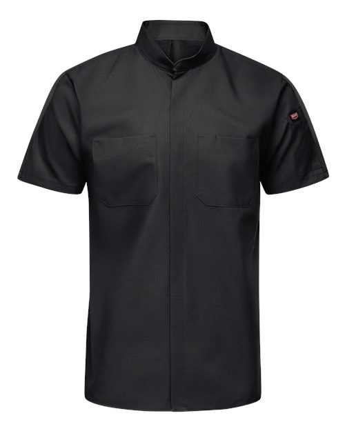 Red Kap Men's Mimix™ Pro+ Short Sleeve Work Shirt With OilBlok - SX46 - EMBROIDERED