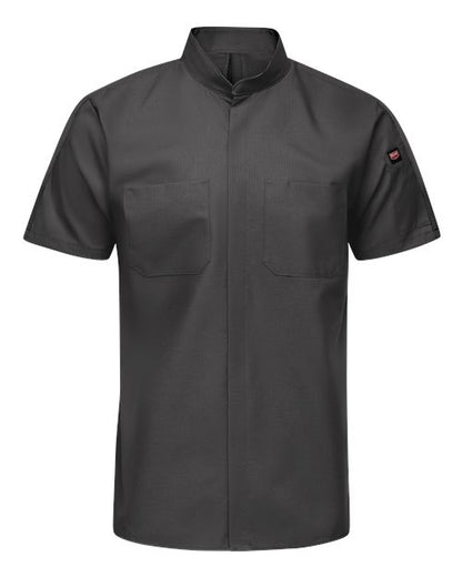 Red Kap Men's Mimix™ Pro+ Short Sleeve Work Shirt With OilBlok - SX46 - EMBROIDERED