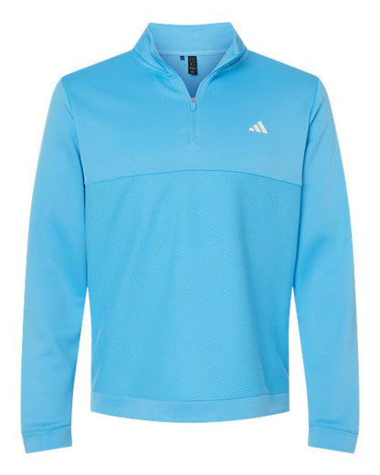Adidas. Men's Ultimate365 Textured Quarter-Zip Pullover. A2001