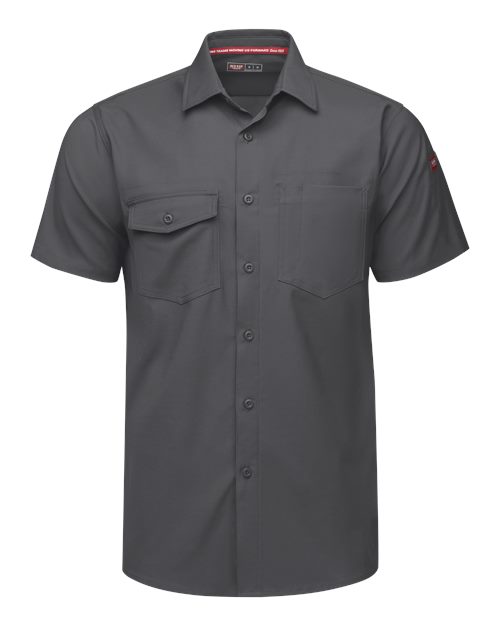 Red Kap Men's Cooling Work Shirt - TSM2 - EMBROIDERED