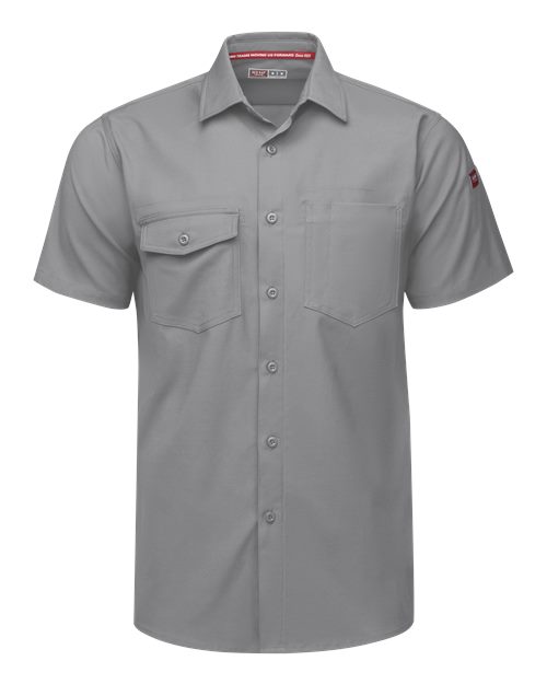 Red Kap Men's Cooling Work Shirt - TSM2 - EMBROIDERED