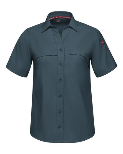 Red Kap Women's Cooling Work Shirt - TSW1 - EMBROIDERED