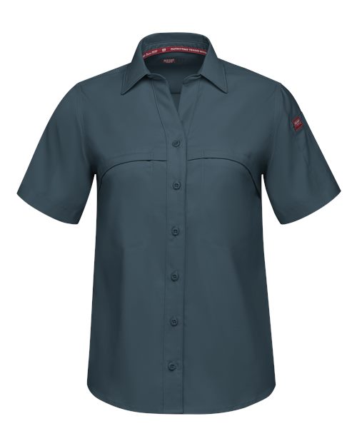 Red Kap Women's Cooling Work Shirt - TSW1 - EMBROIDERED