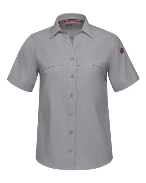 Red Kap Women's Cooling Work Shirt - TSW1 - EMBROIDERED