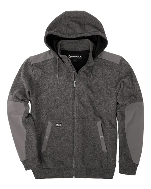DRI DUCK Men's Mission Fleece Pro Full-Zip Jacket - 7340 - EMBROIDERED