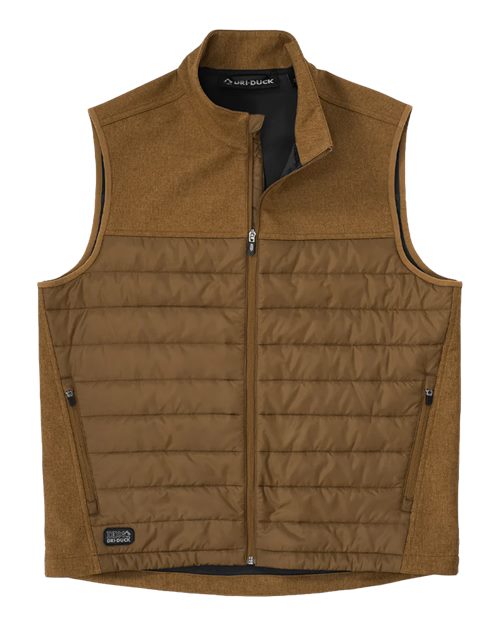 DRI DUCK Men's Summit Soft Shell Puffer Vest - 5318 - EMBROIDERED
