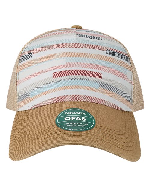 LEGACY Old Favorite Five-Panel Trucker Cap - OFAFP - EMBROIDERED