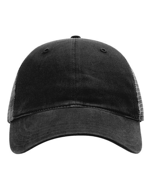 Richardson Garment-Washed Trucker Cap - 111 - EMBROIDERED