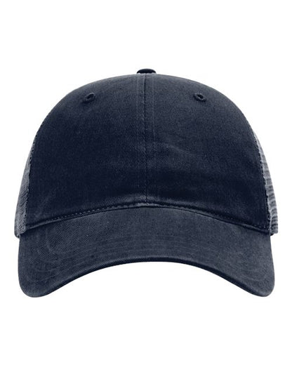 Richardson Garment-Washed Trucker Cap - 111 - EMBROIDERED