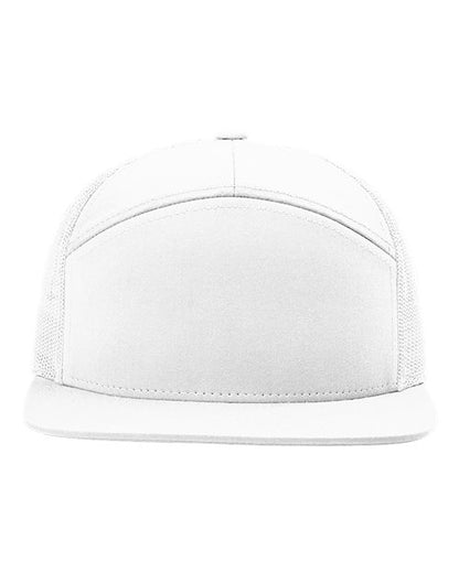 Richardson Seven-Panel Trucker Cap - 168 - EMBROIDERED