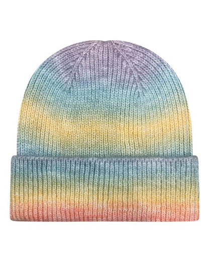 LEGACY Tie-Dyed Ribbed Beanie - KTDRB - EMBROIDERED