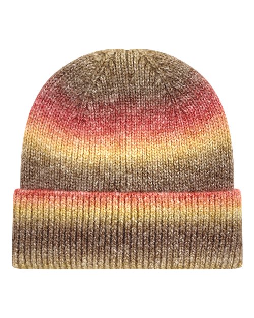 LEGACY Tie-Dyed Ribbed Beanie - KTDRB - EMBROIDERED