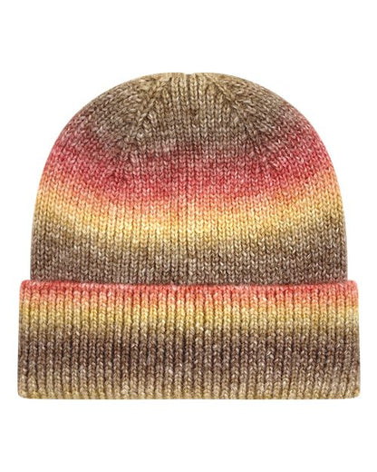 LEGACY Tie-Dyed Ribbed Beanie - KTDRB - EMBROIDERED