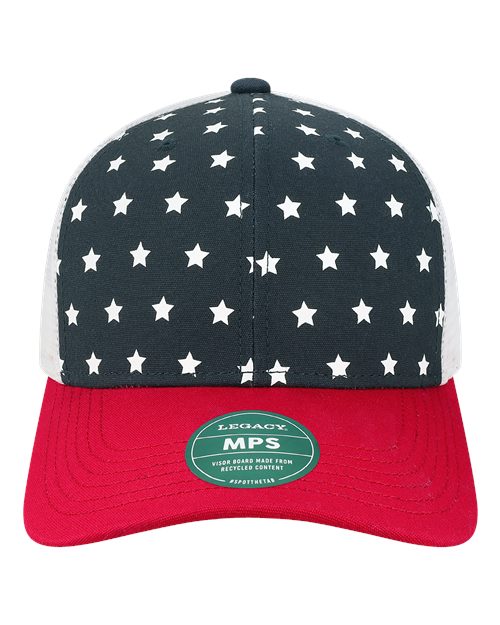LEGACY Mid-Pro Snapback Trucker Cap - MPS - EMBROIDERED