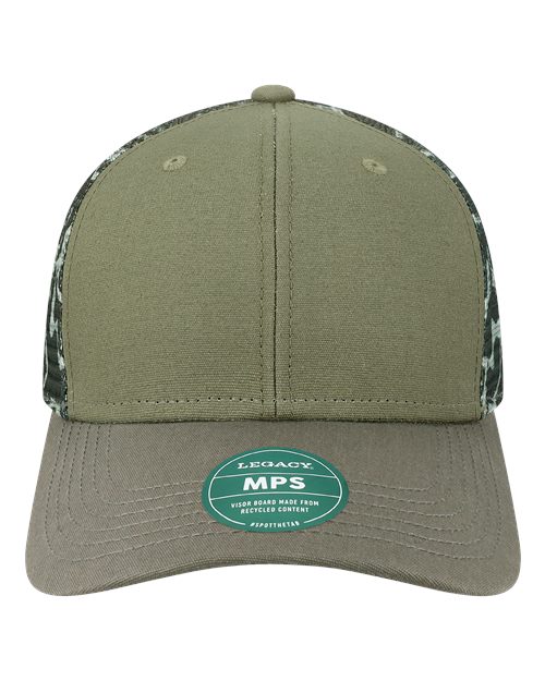 LEGACY Mid-Pro Snapback Trucker Cap - MPS - EMBROIDERED
