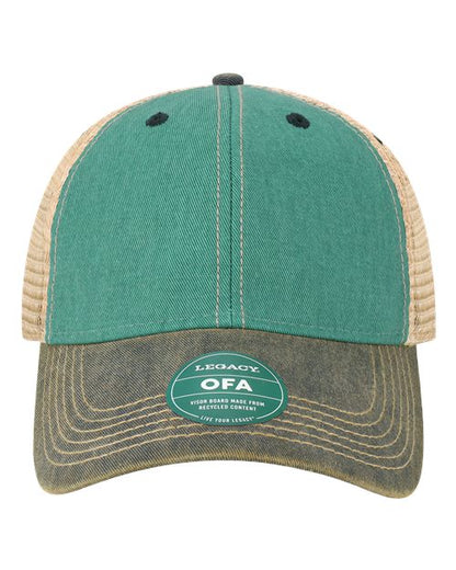 LEGACY Old Favorite Trucker Cap - OFA - EMBROIDERED