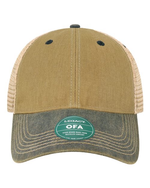 LEGACY Old Favorite Trucker Cap - OFA - EMBROIDERED