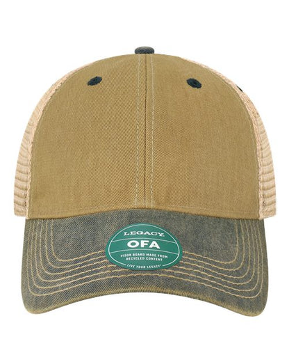 LEGACY Old Favorite Trucker Cap - OFA - EMBROIDERED