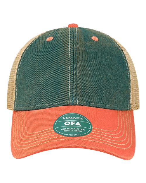 LEGACY Old Favorite Trucker Cap - OFA - EMBROIDERED