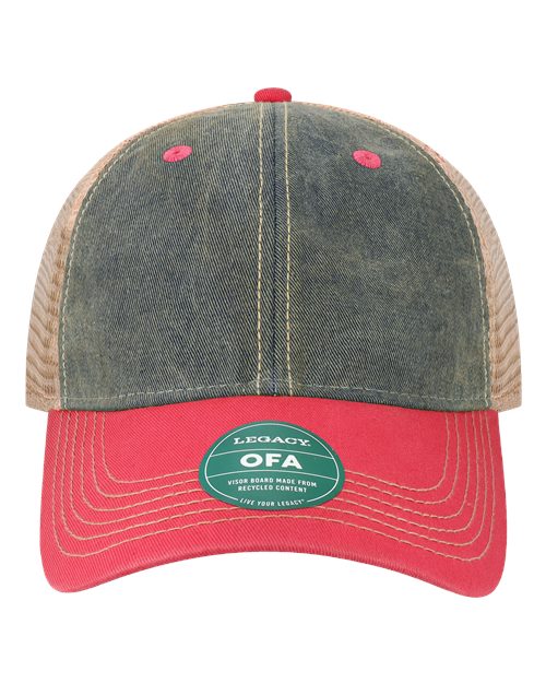 LEGACY Old Favorite Trucker Cap - OFA - EMBROIDERED