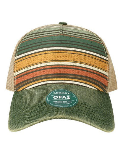 LEGACY Old Favorite Five-Panel Trucker Cap - OFAFP - EMBROIDERED