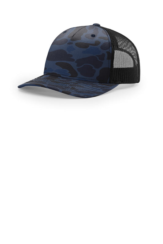 Richardson Printed Five-Panel Trucker 112PFP - EMBROIDERED