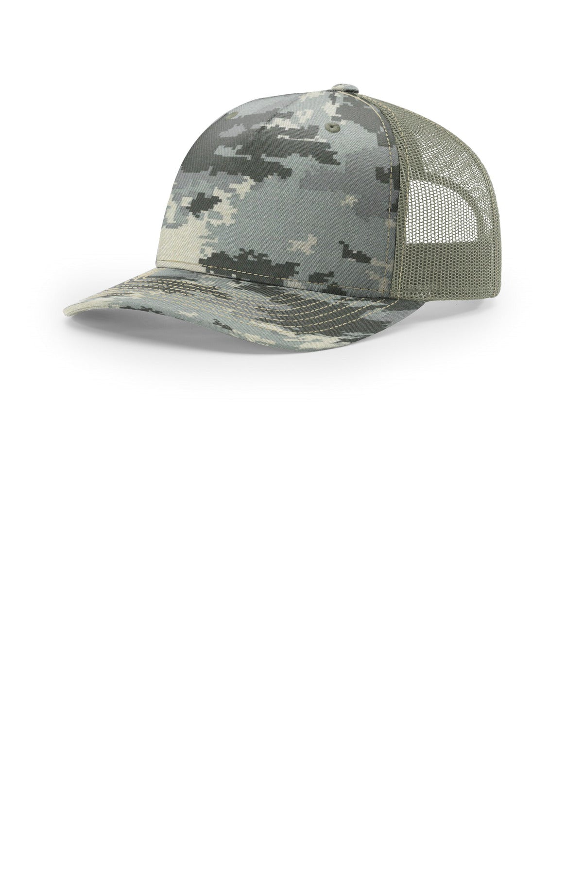 Richardson Printed Five-Panel Trucker 112PFP - EMBROIDERED