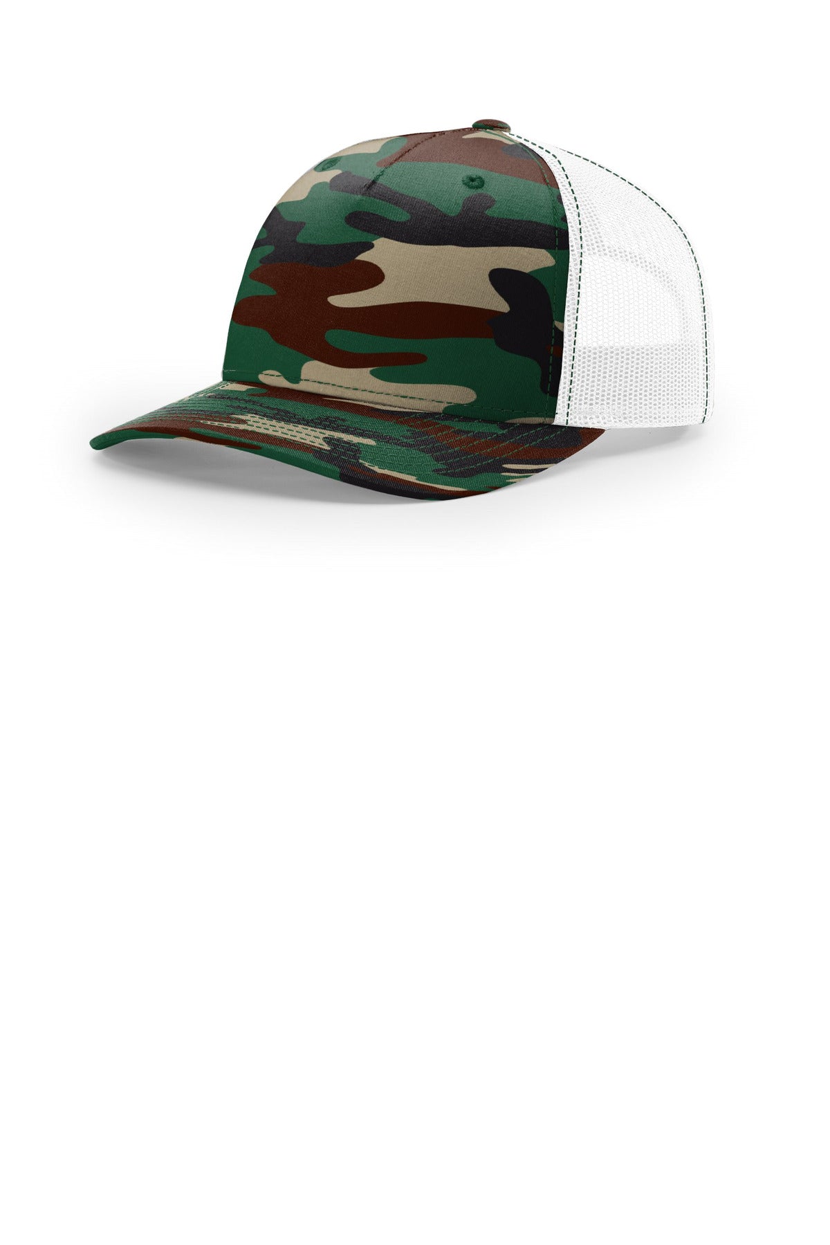 Richardson Printed Five-Panel Trucker 112PFP - EMBROIDERED