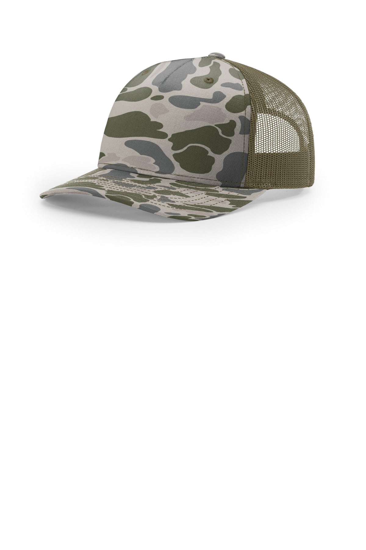 Richardson Printed Five-Panel Trucker 112PFP - EMBROIDERED