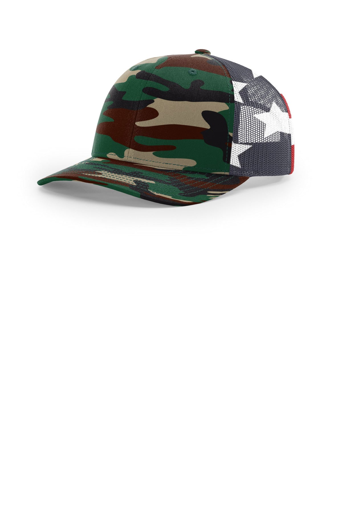 Richardson Printed Mesh Trucker 112PM - EMBROIDERED
