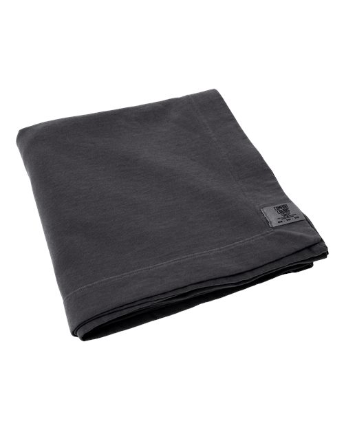 Comfort Colors Garment-Dyed Fleece Dorm Blanket - 15BT - EMBROIDERED
