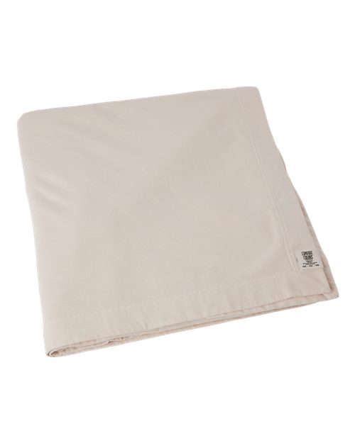 Comfort Colors Garment-Dyed Fleece Dorm Blanket - 15BT - EMBROIDERED