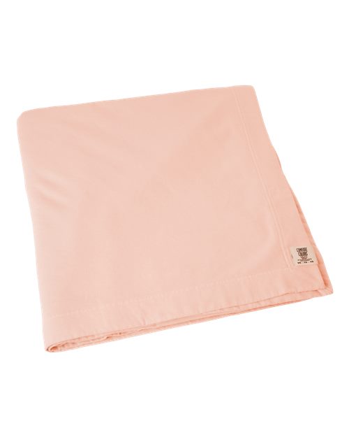 Comfort Colors Garment-Dyed Fleece Dorm Blanket - 15BT - EMBROIDERED