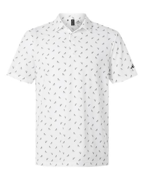 Adidas Men's Ultimate365 Mesh Print Polo - A2012 - EMBROIDERED