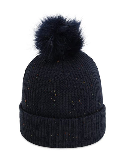 Imperial The Montage Pom Cuffed Beanie - 6014 - EMBROIDERED