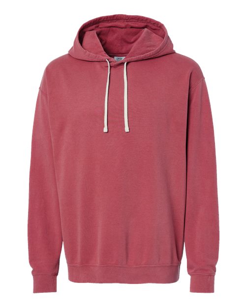 Comfort Colors Unisex Garment-Dyed Lightweight Hooded Sweatshirt - 1467 - EMBROIDERED